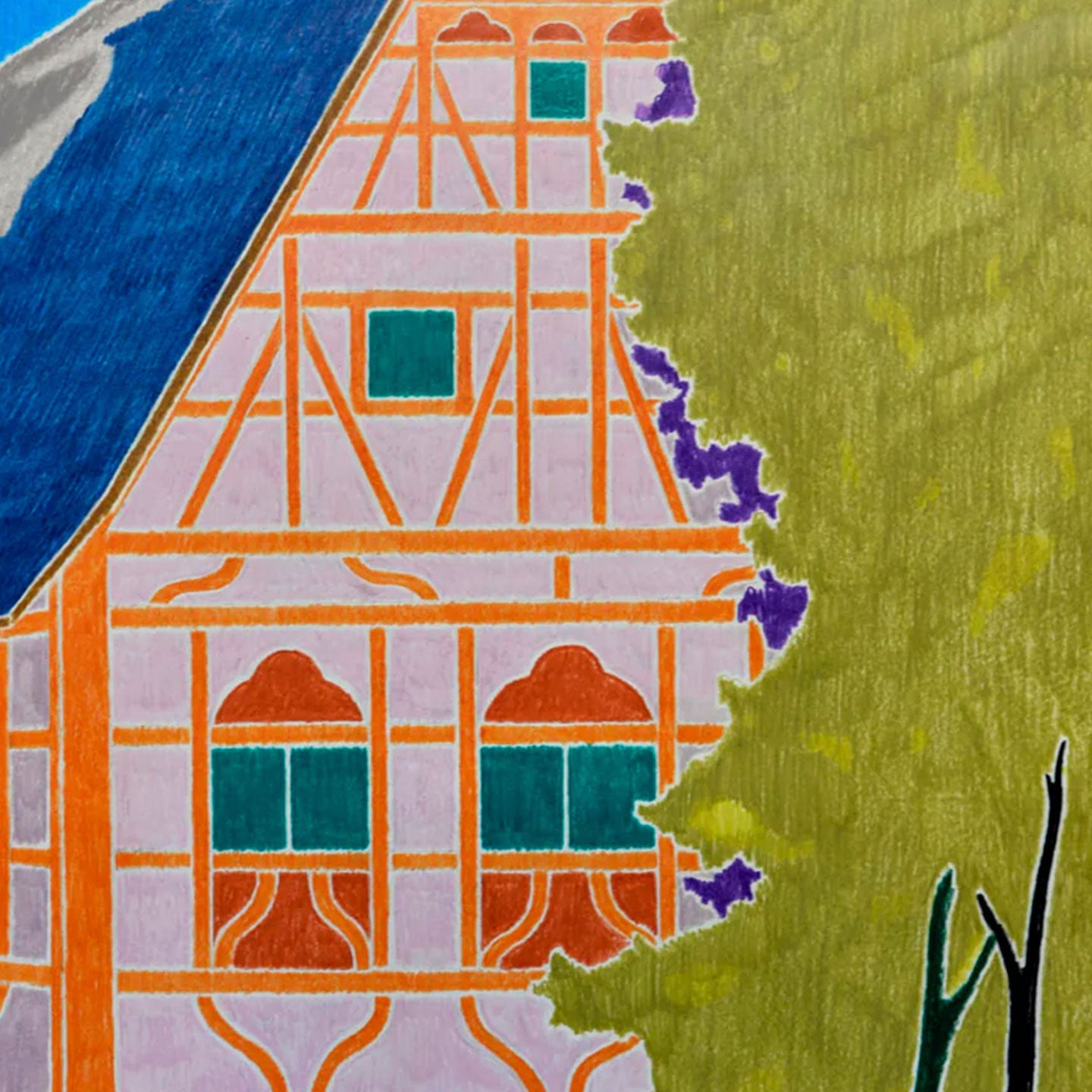 The house from many years ago