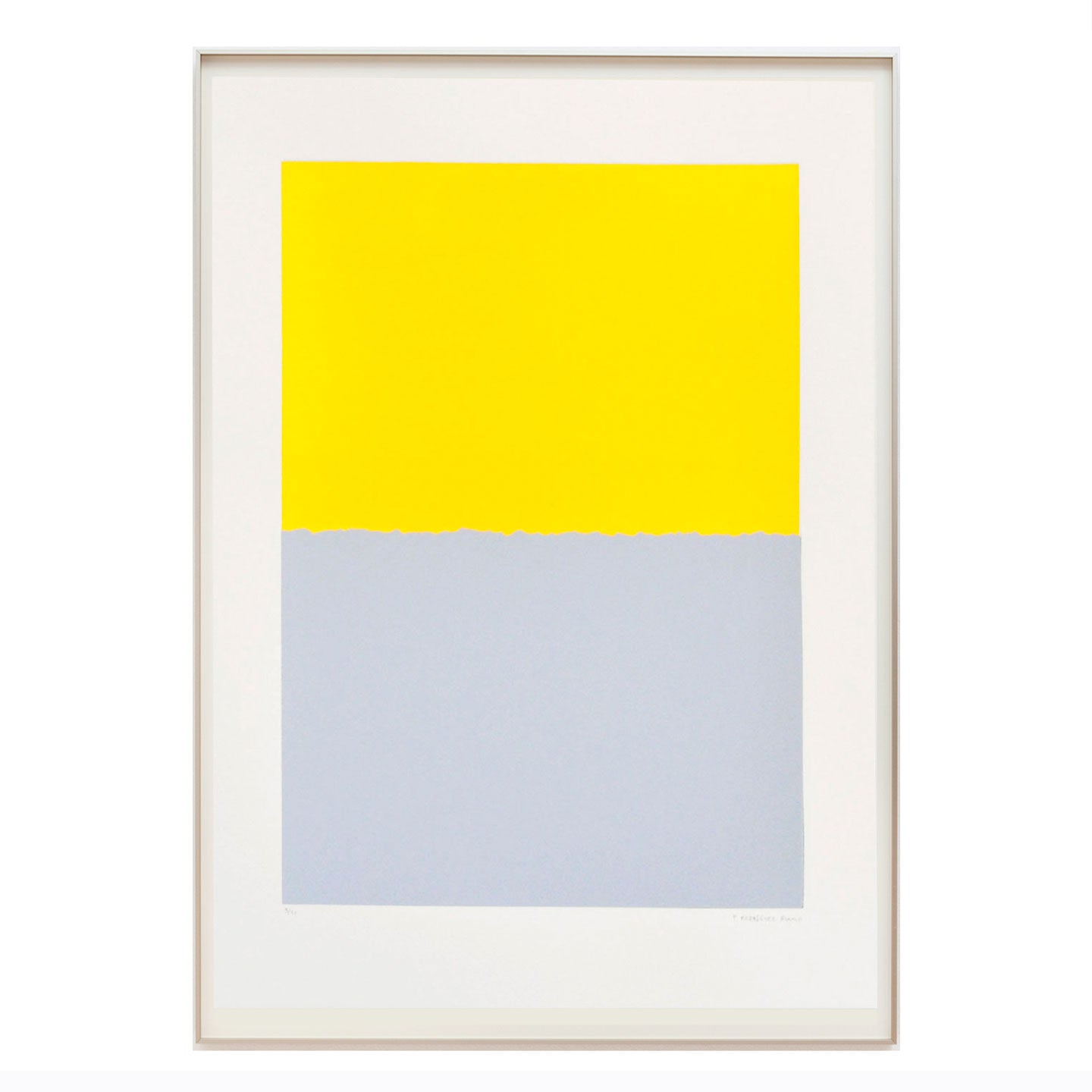 Color local (amarillo / gris)