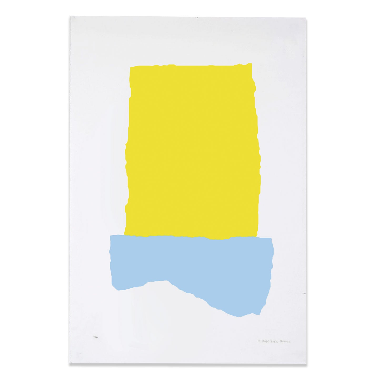 Color local III (Amarillo/Celeste)